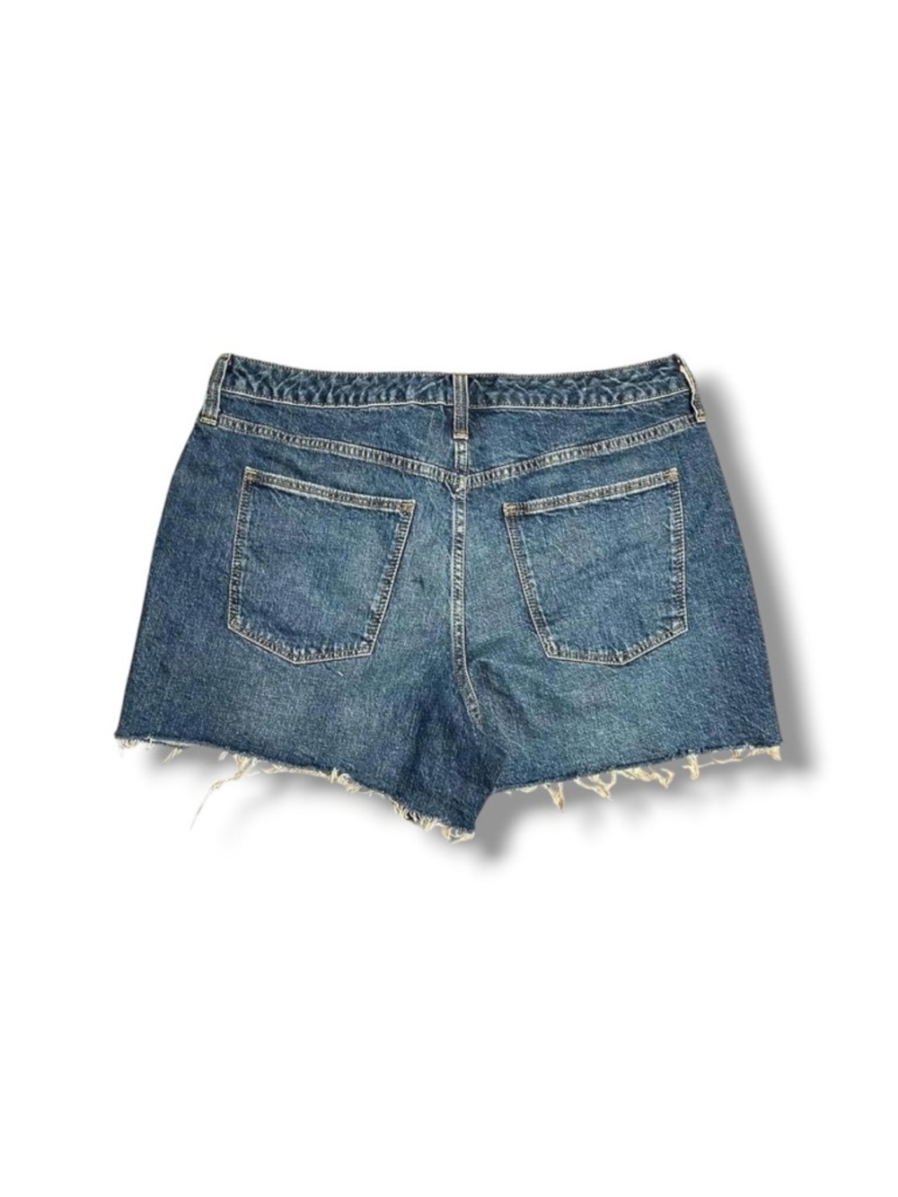 Universal Thread 14/32 distressed denim cut off cotton stretch jean shorts - Picture 2 of 9
